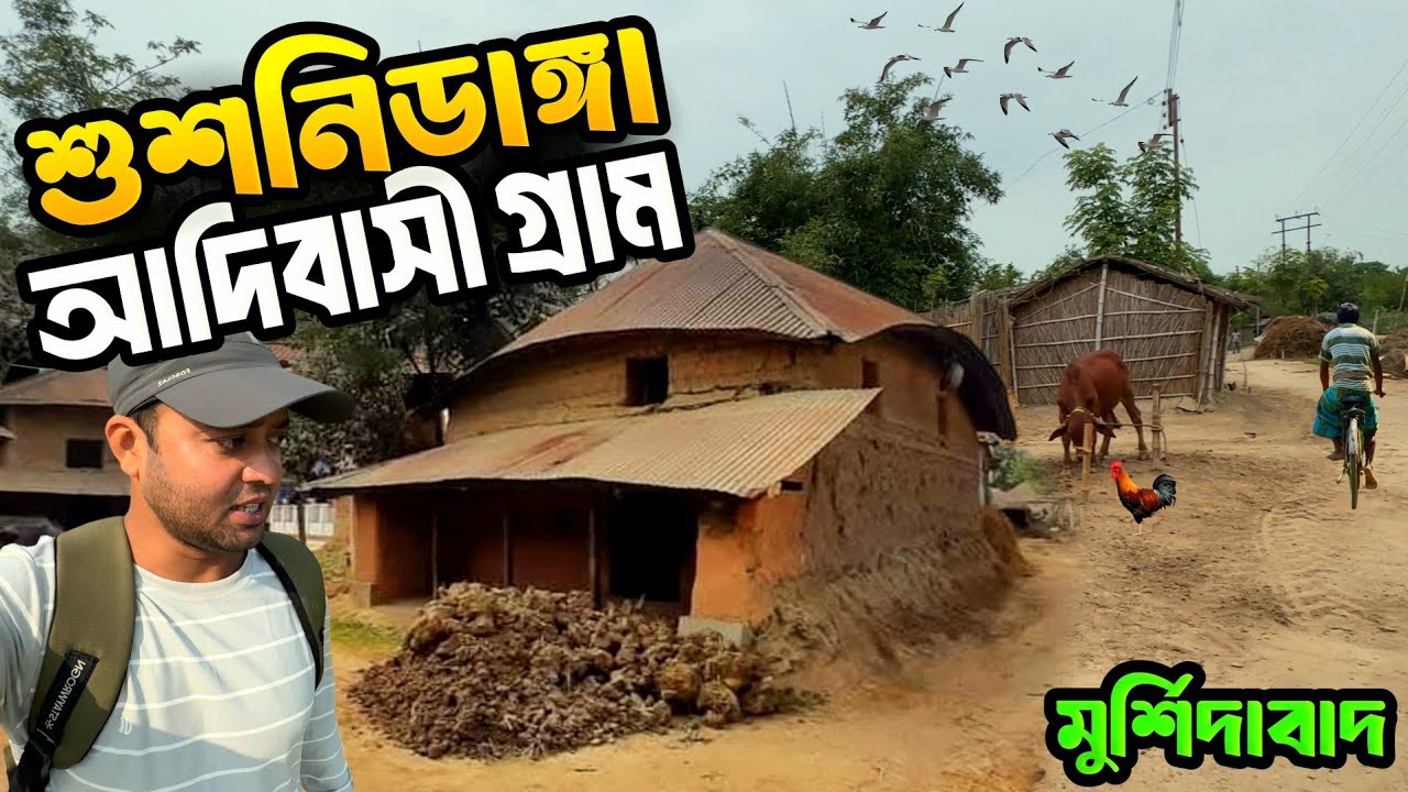 বাংলার শেষ আদিবাসী গ্রামের জনপদ | Rural Village Life | Sushnidanga | Last Village of Bangla