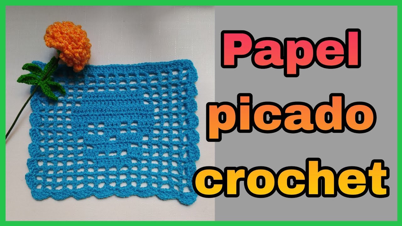 PAPEL 🟪 PICADO tejido a CROCHET 🧶 día de MUERTOS 💀