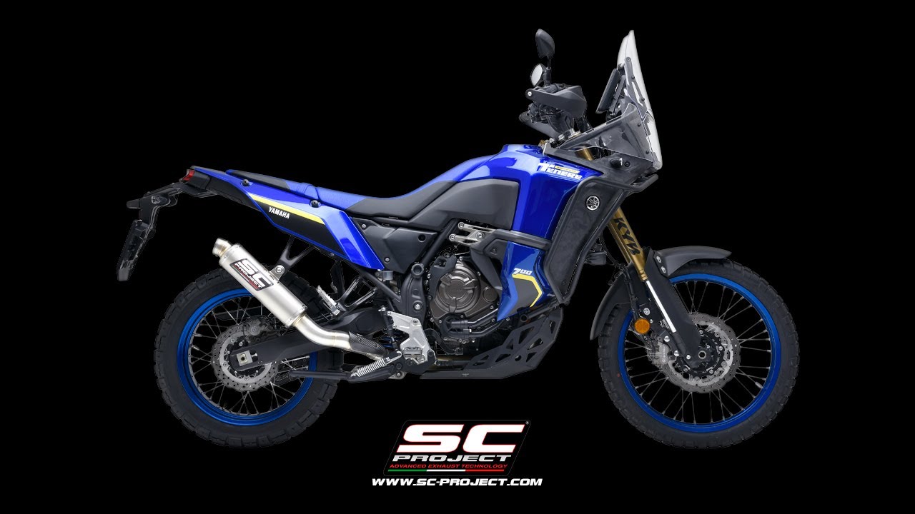 SC-Project Rally Race muffler for Yamaha T&eacute;n&eacute;r&eacute; 700 - T&eacute;n&eacute;r&eacute; 700 World Raid | Racing