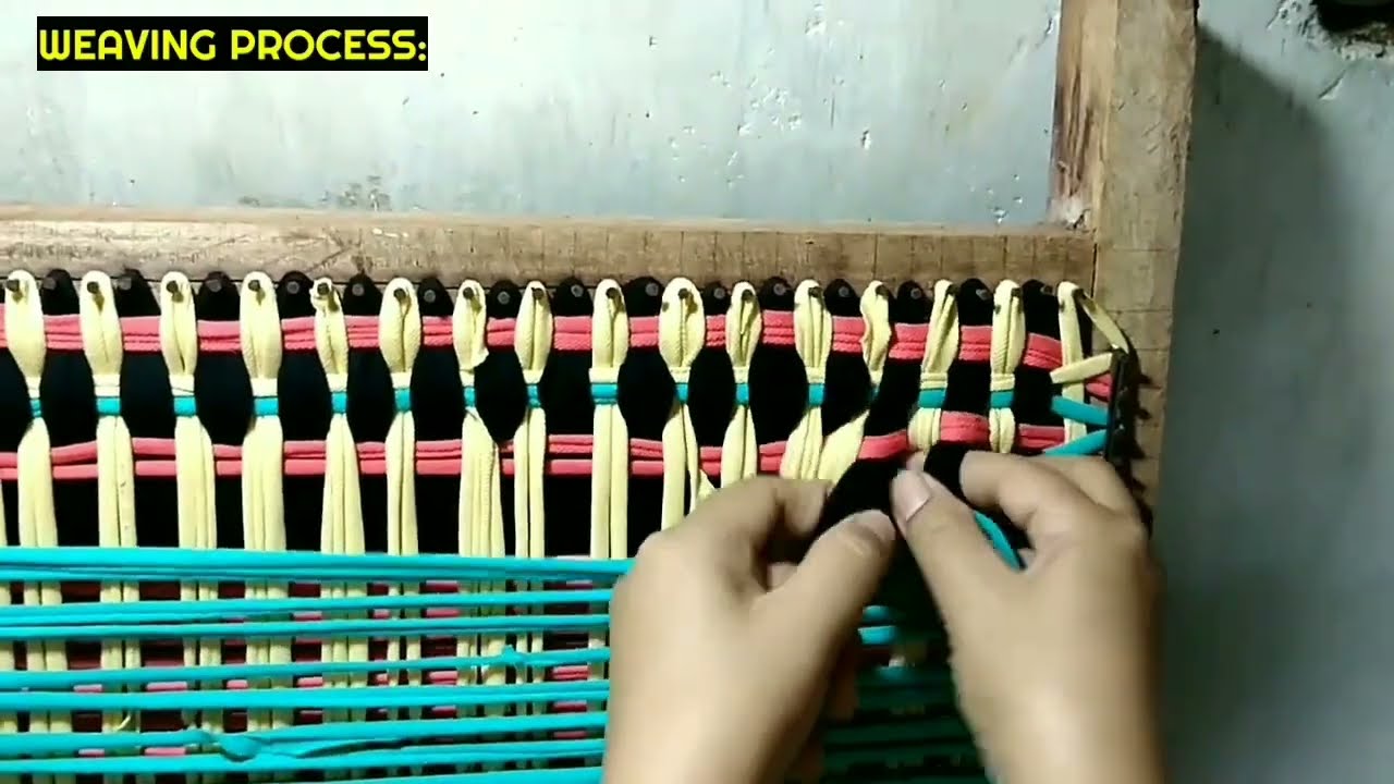 COMPLETE TUTORIAL IN DOORMAT MAKING/Paano Gumawa ng BASAHAN by ANAK BUKID #stringdoormat #basahan