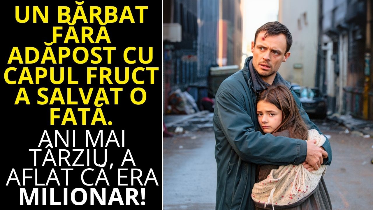 UN VAGABOND CU CAPUL SPART A SALVAT O FĂTĂ. După ani de zile, a aflat că era MILIONAR!