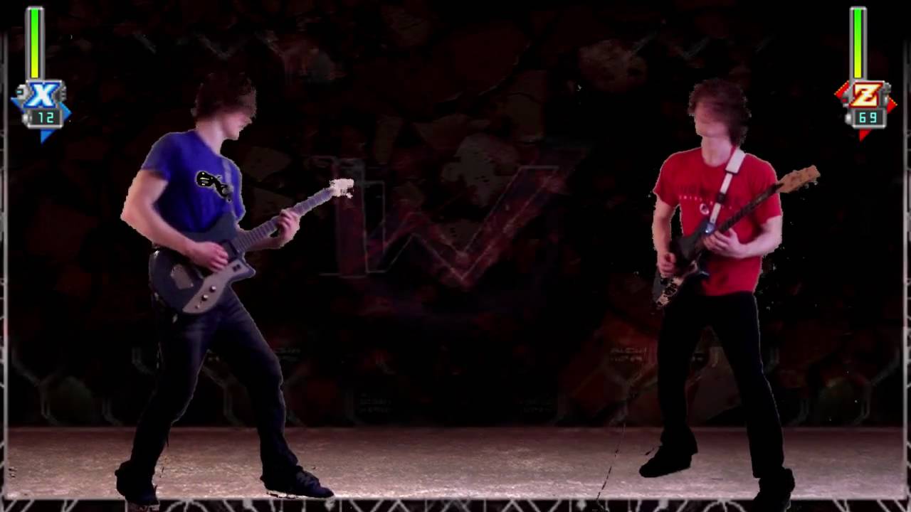Megaman X5 - X vs Zero Guitar Battle