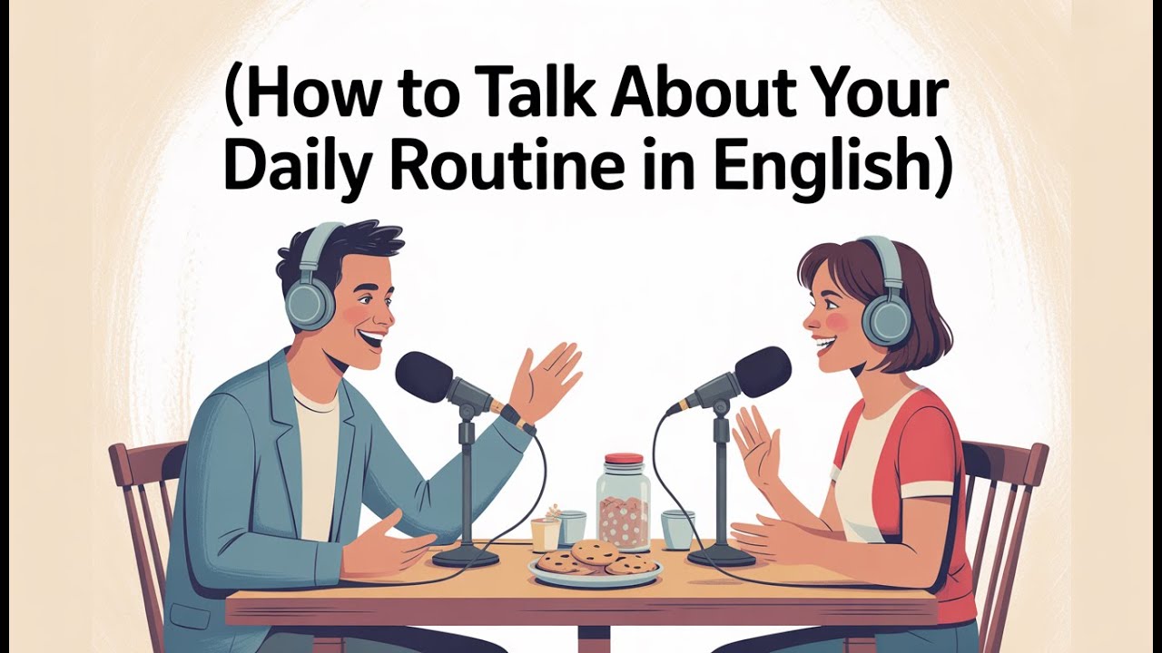 How to Talk About Your Daily Routine in English- easy lesson