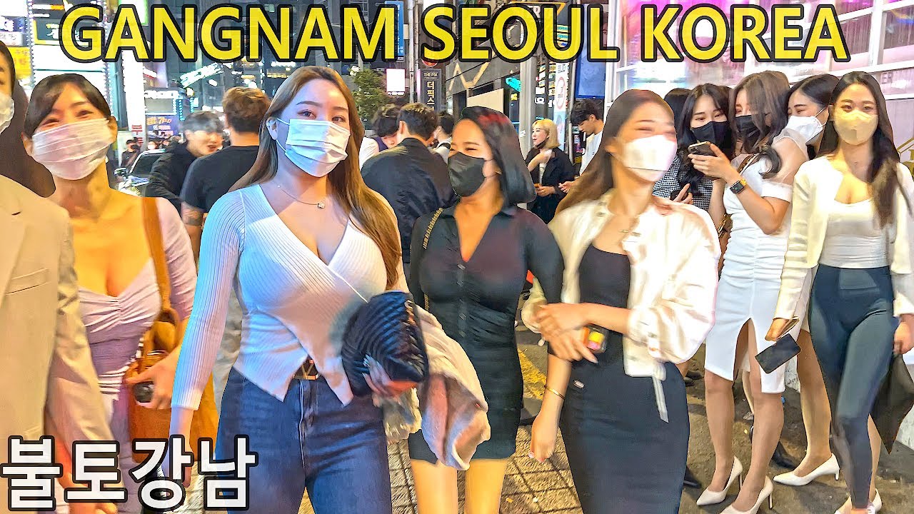 [4K HDR- 토요일 밤의 강남의 열기에 빠져보실래요 🔥🔥🔥]- 토요일 밤의 강남역은 무슨 말이 필요할까요??? 😁😁😁그냥 보시죠 😅😅😅GANGNAM/SEOUL/KOREA