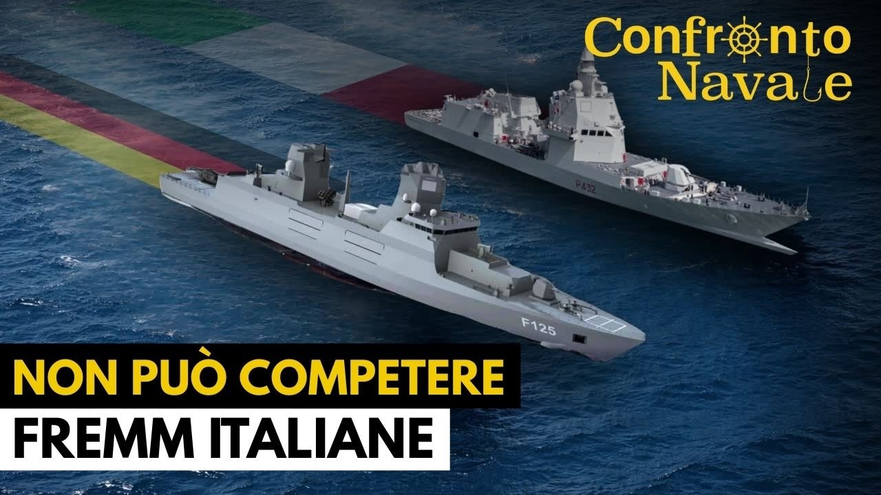 Perché la Marina Tedesca NON PUÒ Competere con l'Italia (Analisi Brutale)