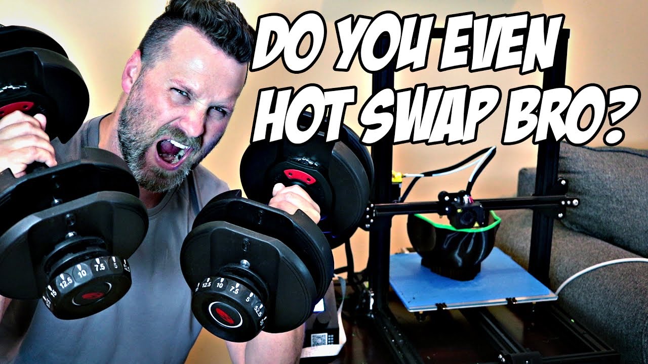 Do you even Hot Swap Bro? Changing Filament mid print - pausing is for babies