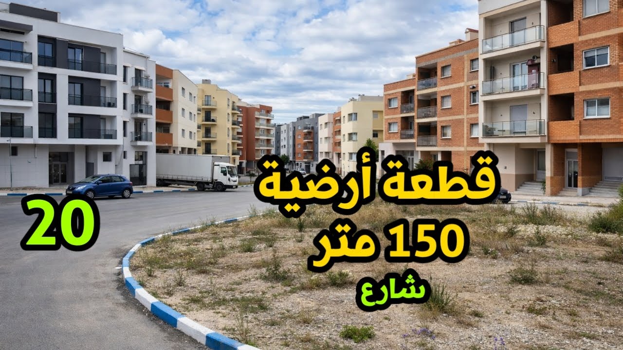 بقعة أرضية للبيع 150 متر في احسن موقع