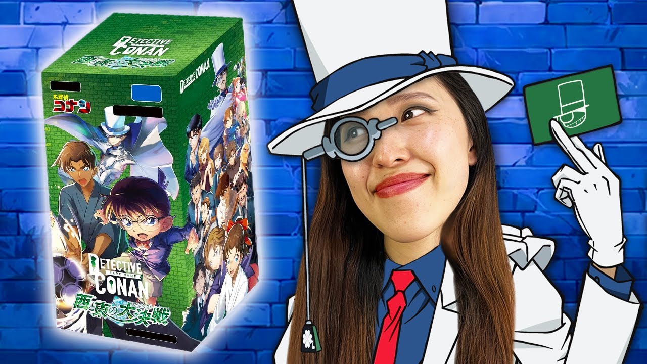 I opened the latest Detective Conan Booster Box | The Great Battle between West and East | CT-P02