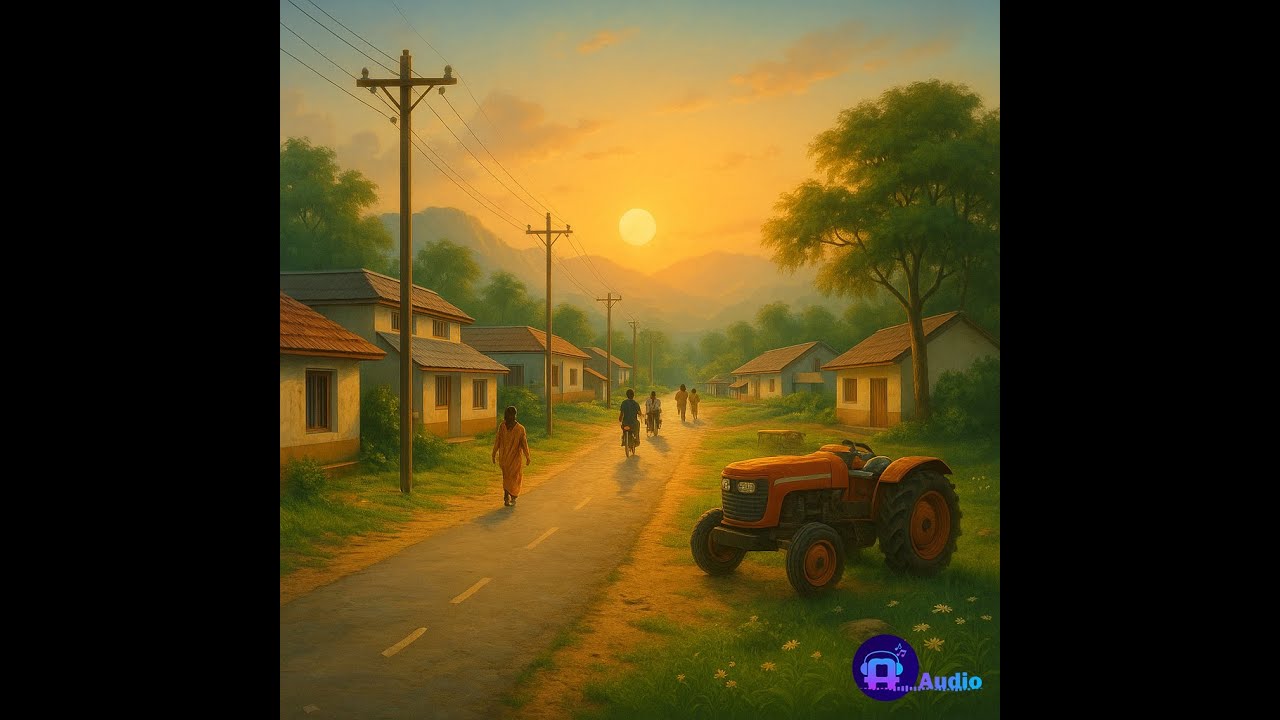 Morning in the village with modern classical flute instrumental | Toonyug Audio