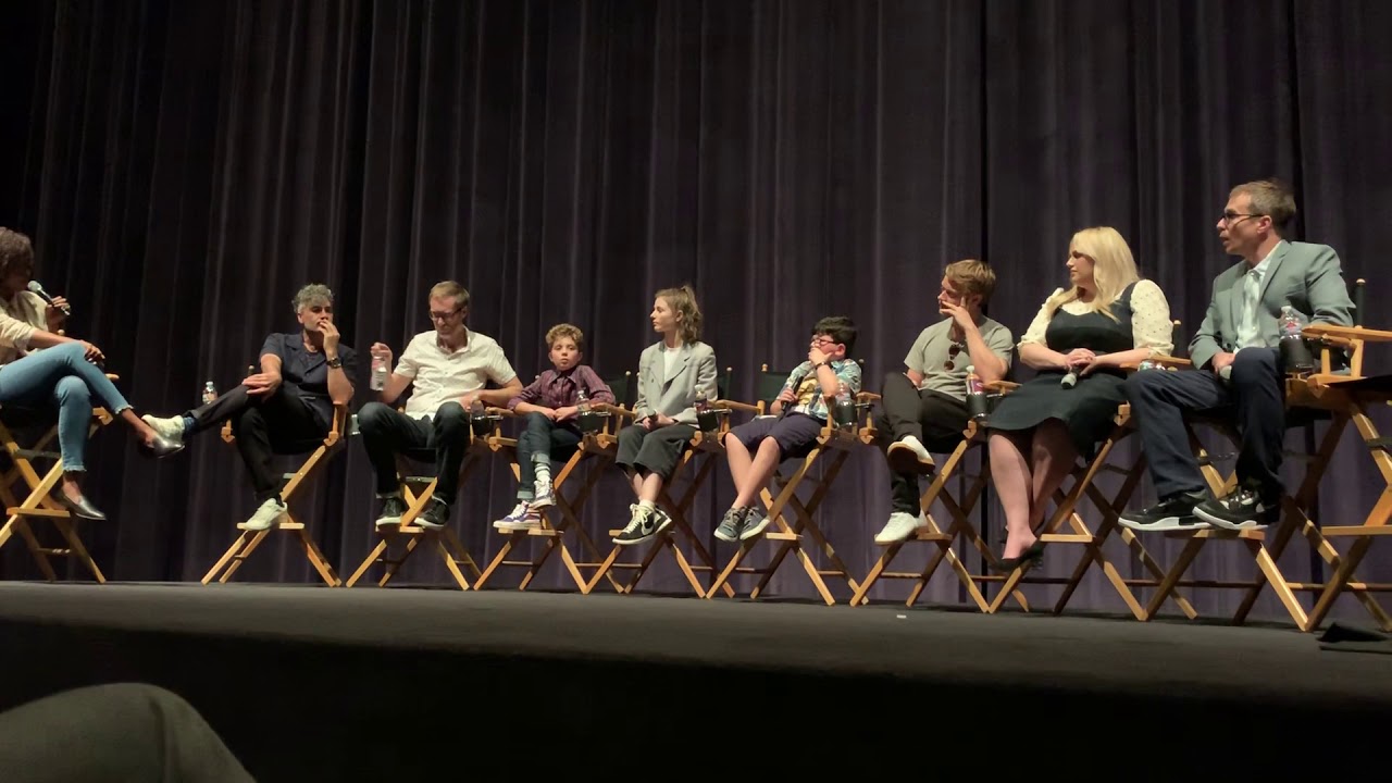 兔嘲男孩 JOJO RABBIT Q&A with Taika Waititi, Sam Rockwell, Scarlett Johansson and others on 10/14/2019.