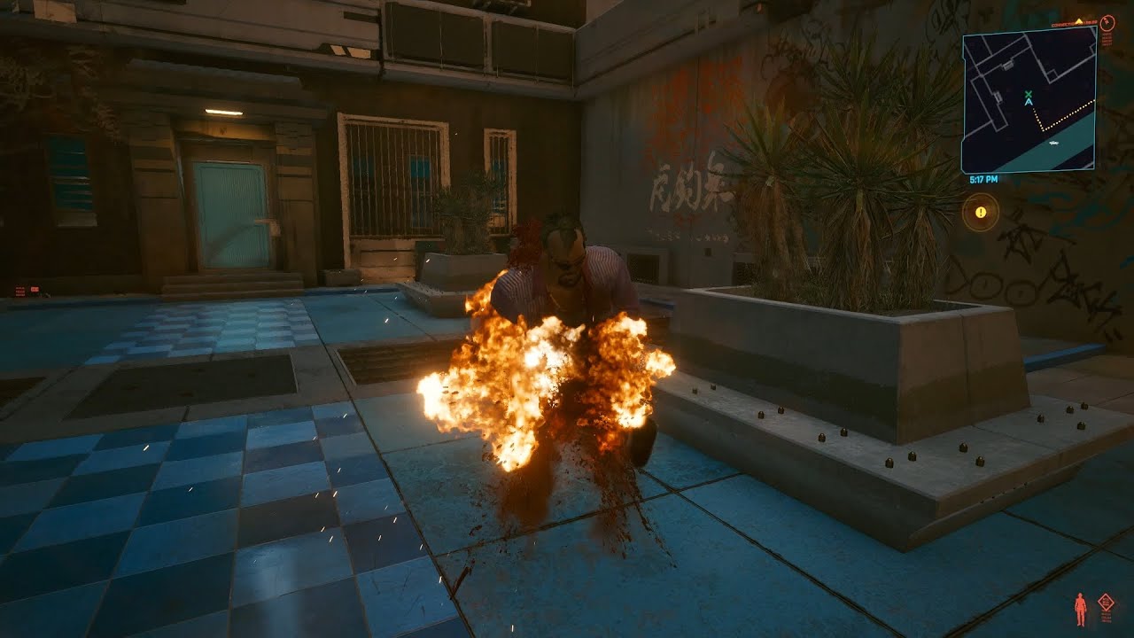Cyberpunk 2077 What happens if you refuse to help Flaming Crotch Man