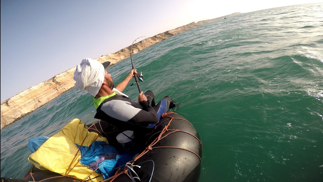 أجمل اللحظات معى سمك إبلاغ بالداخلة جنوب المغرب
