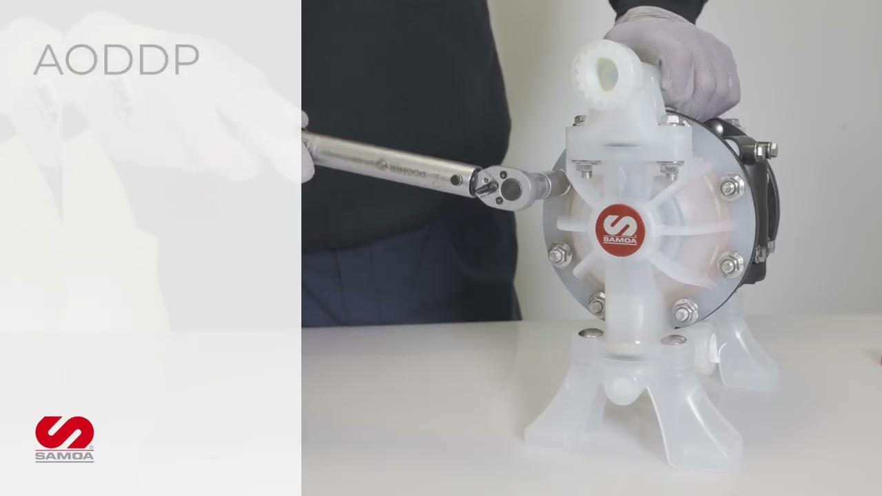 AODD PUMPS   Using your pump for the first time