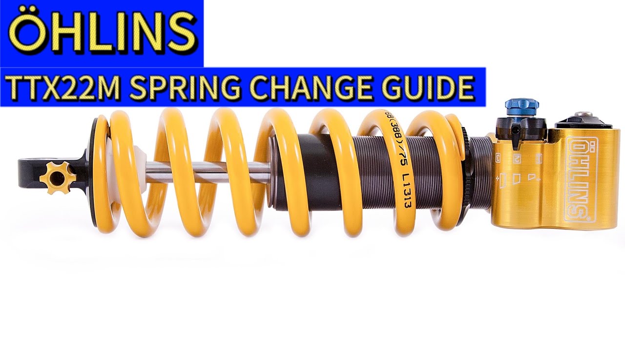 Руководство по замене пружины OHLINS TTX22M