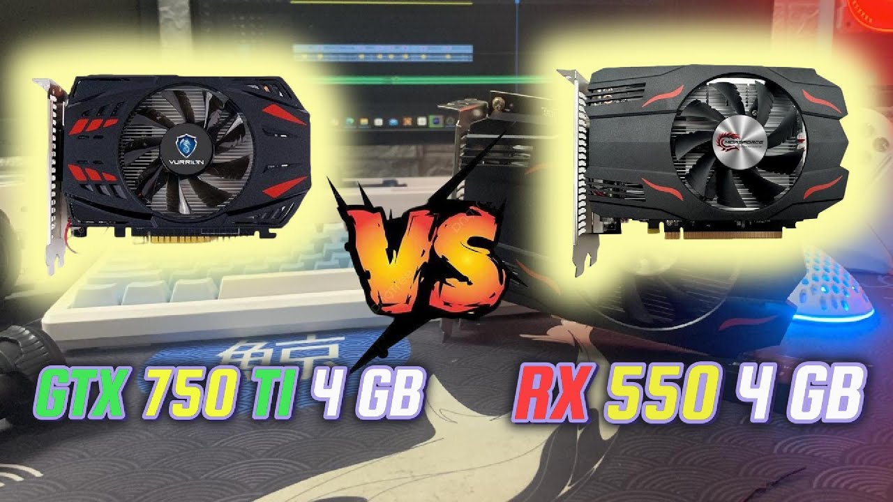 Bandingkan Performa RX 550 4 GB VS GTX 750 TI 4 GB