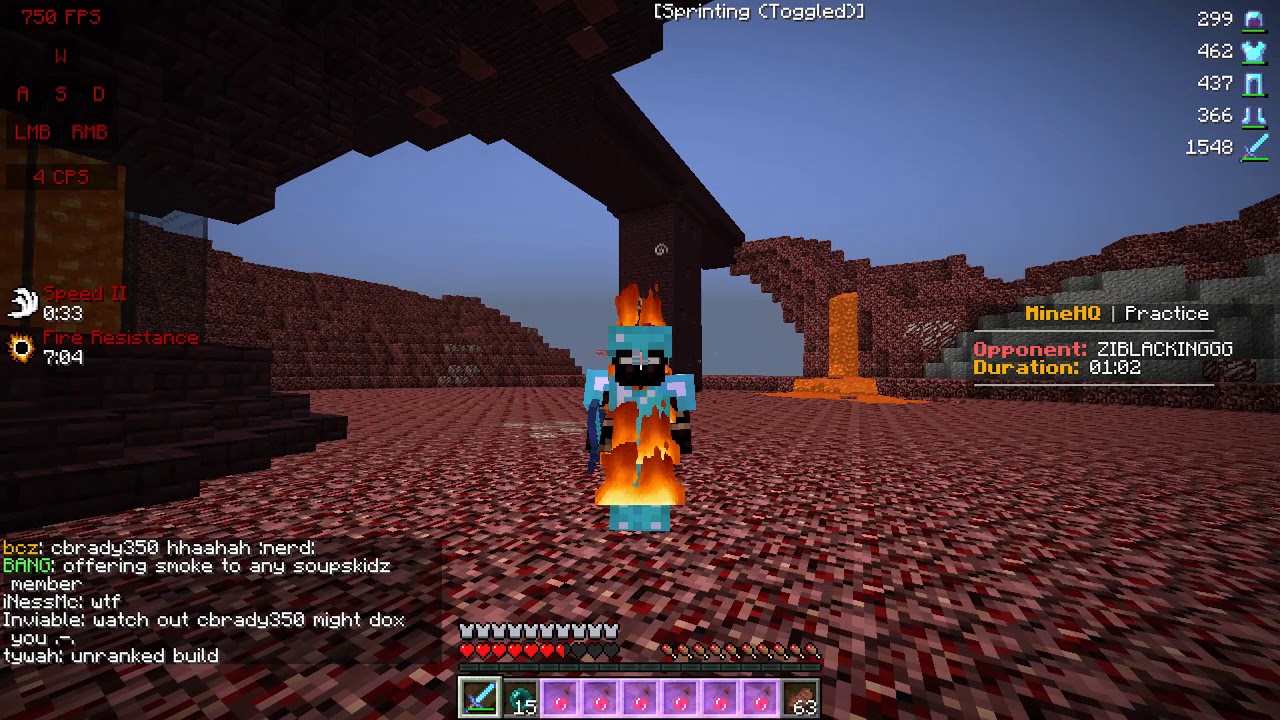 Tryhard vs. Ziblacking | Cheatbreaker 1v1