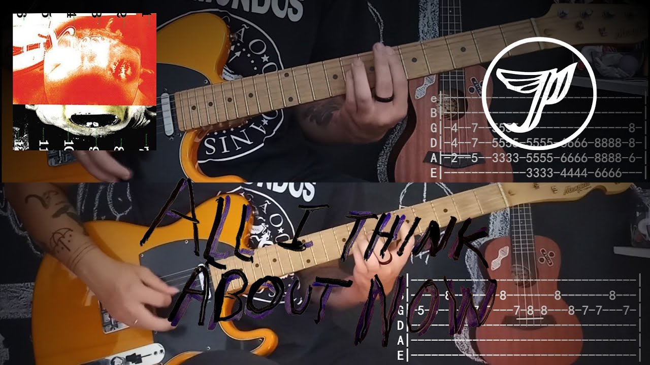 All I Think About Now - Pixies (tutorial tab cover)