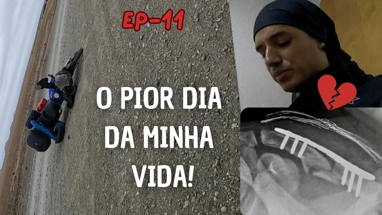 EP-11 | O Sonho Acabou!? SOFRI UM ACIDENTE GRAVE Chegando no USHUAIA- Voltei PRA CASA sem a MOTO