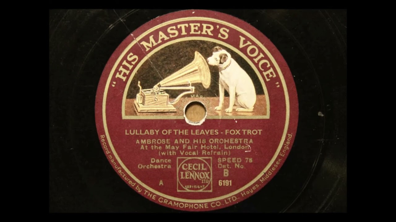 Ambrose and His Orchestra, ft. Sam Browne - Lullaby of the leaves [Slowed & Low Pitched]