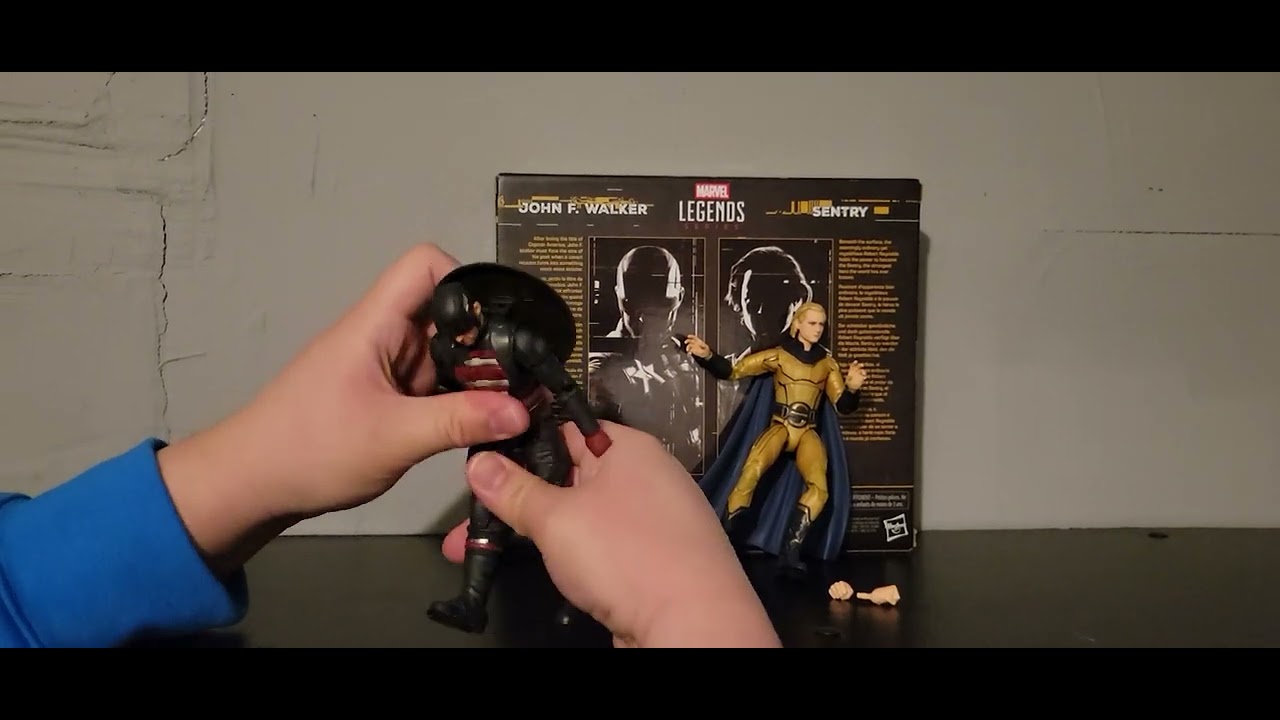 The New Avengers Sentry and John walker 2 pack toy review 