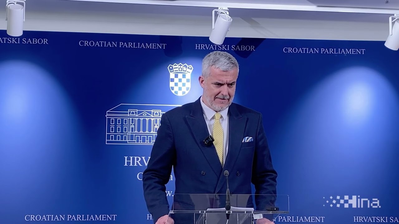 Raspudić održao konferenciju za medije o raketama u Srbiji