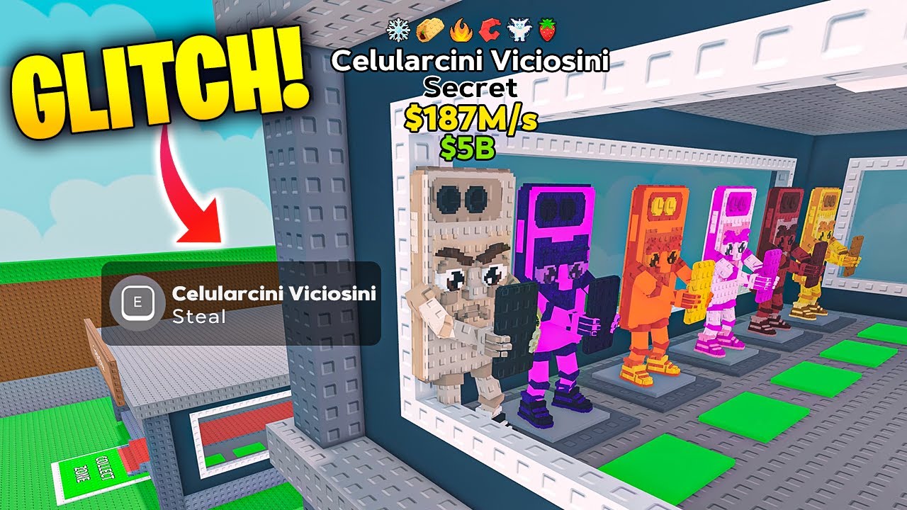 Roblox Steal a Brainrot Funny Moments #9 (TUNG TUNG SAHUR)