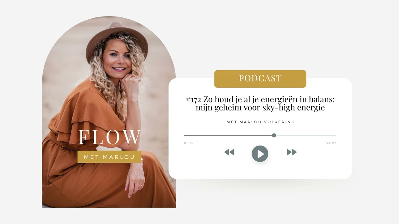Zo houd je al je energieën in balans: mijn geheim voor sky-high energie - Podcast #172