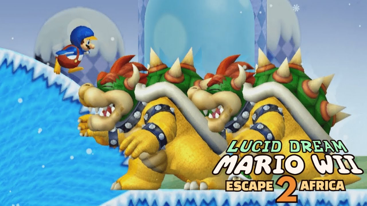 Lucid Dream MARIO WII Escape 2 Africa #12 Walkthrough 100%