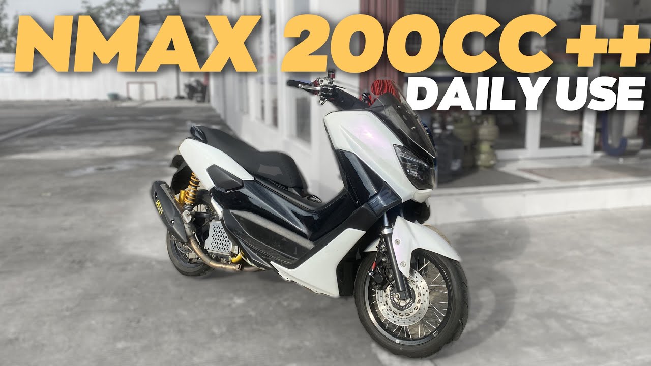 Test Ride NMax 200++ cc Enak Banget Buat Harian