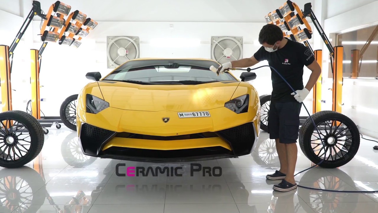 CERAMIC PRO WITH WORLD'S LARGEST LAMBORGHINI DEALERSHIP