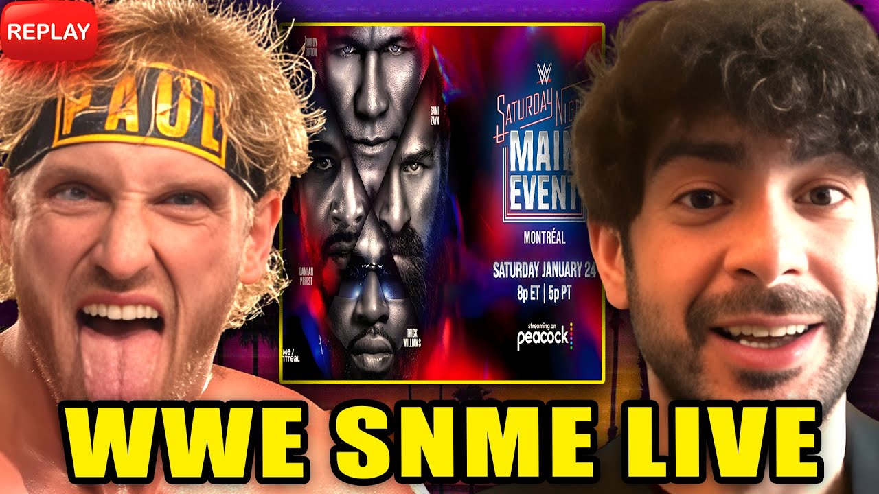 PWT #219 🔴 WWE SNME LIVE WATCH PARTY! Logan Paul STEALS Gimmick? AEW Signing 