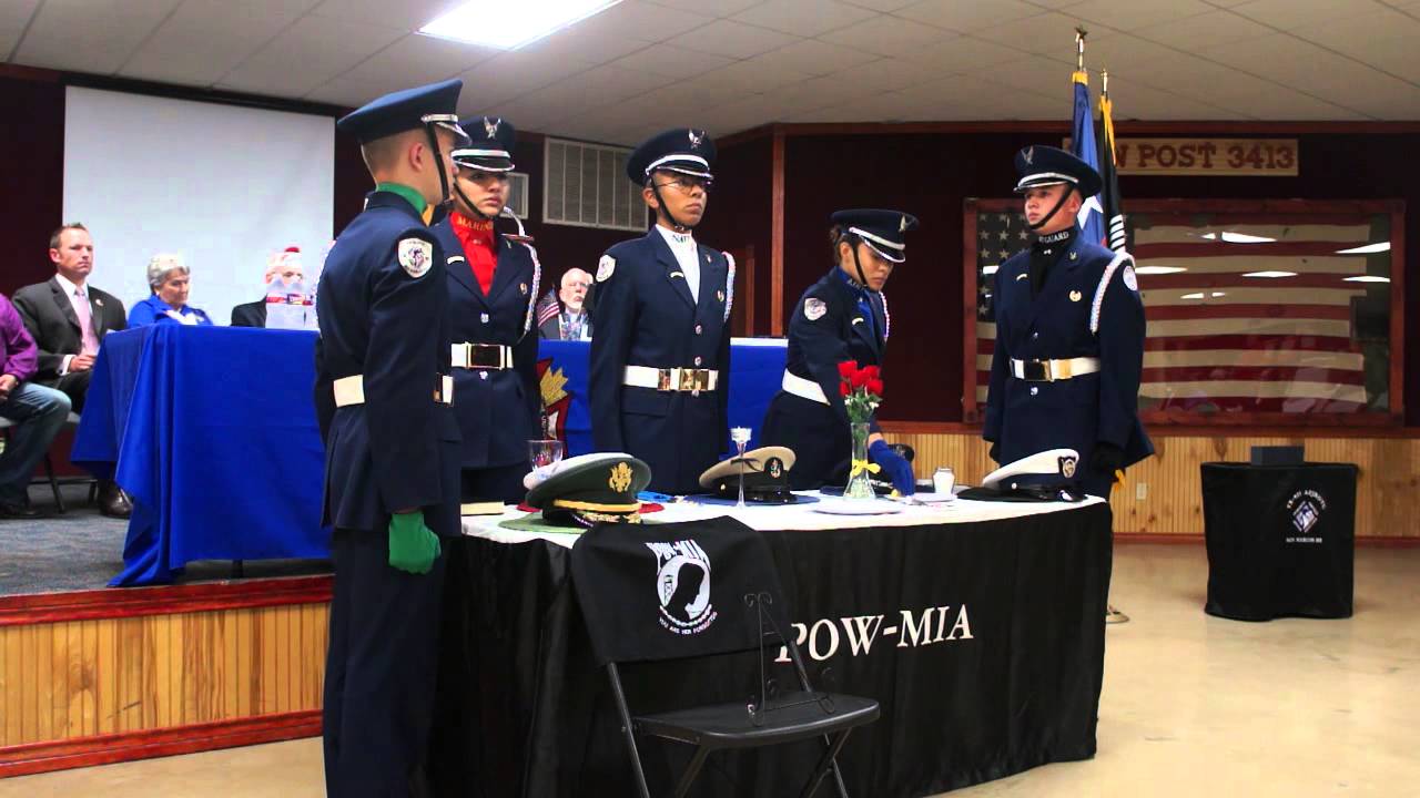 POW/MIA Table Ceremony