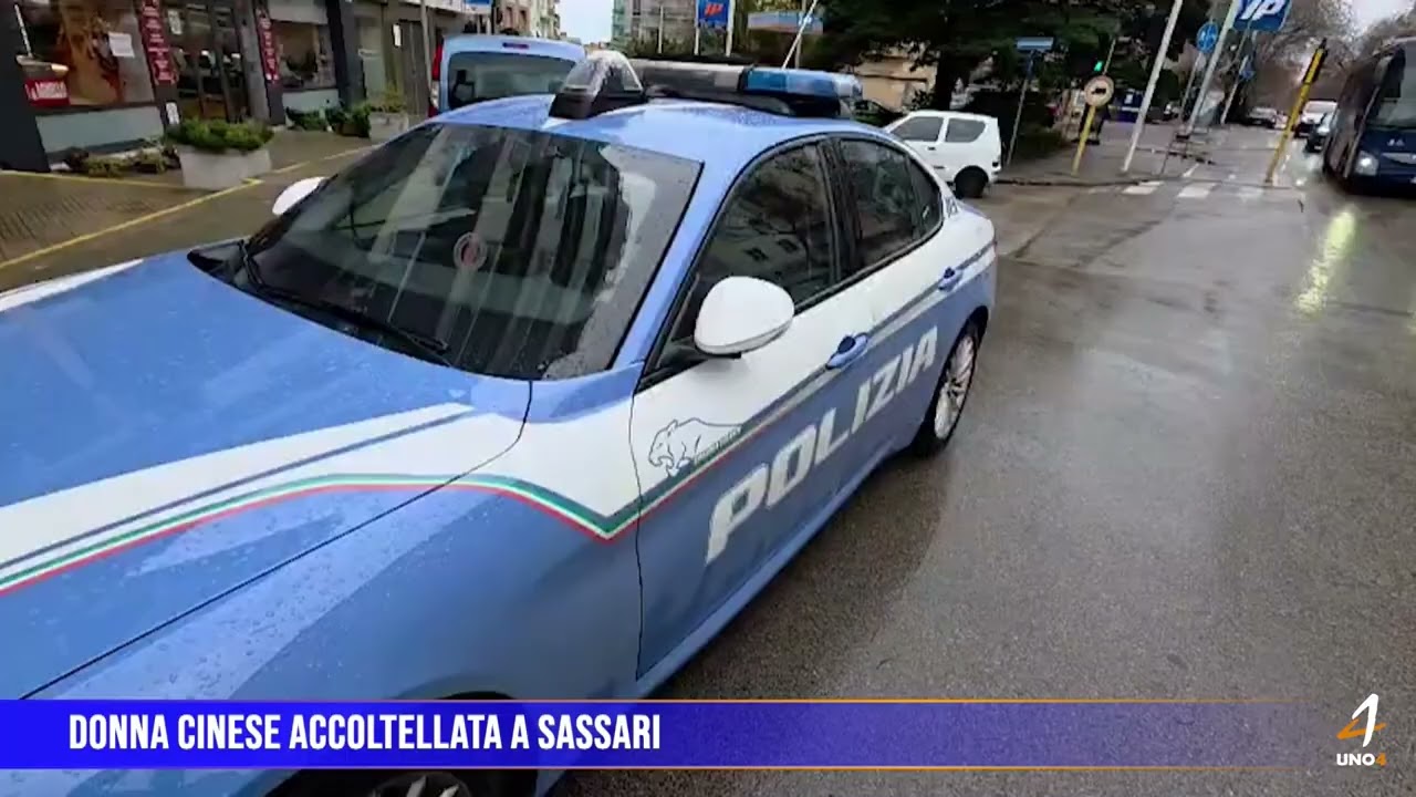 Donna cinese accoltellata a Sassari