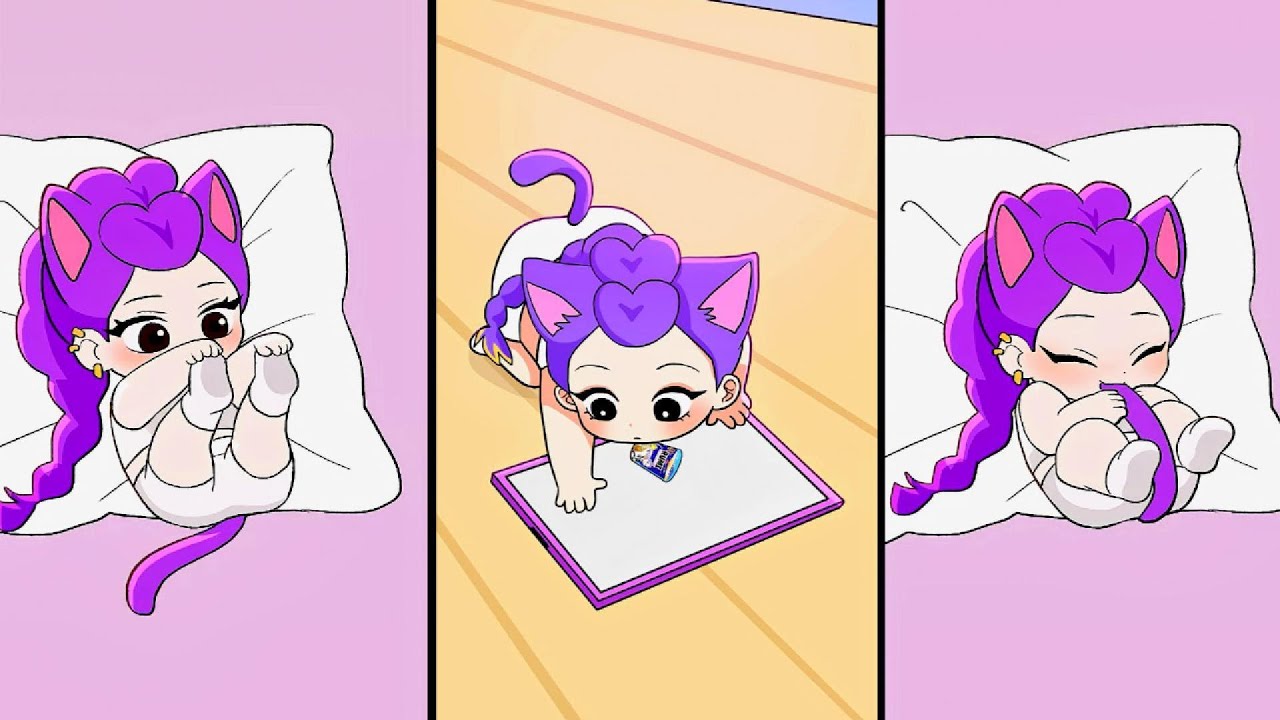 Jinu and Rumi   - Do you choose right or left When RUMI  are cats  | Kpop Demon Hunters