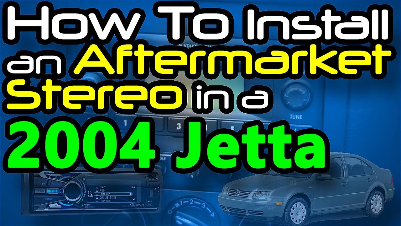 How To Install an Aftermarket Stereo in a 2004 Jetta
