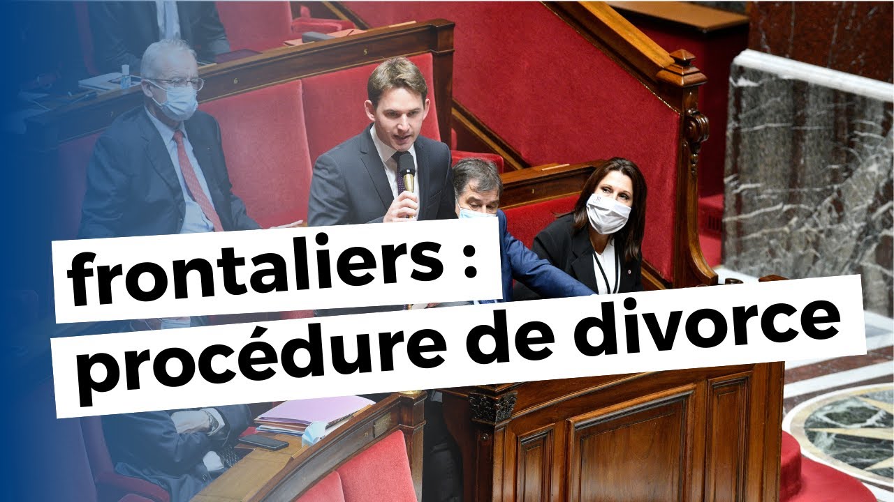 Procédure de divorce pour les travailleurs frontaliers (suisse)