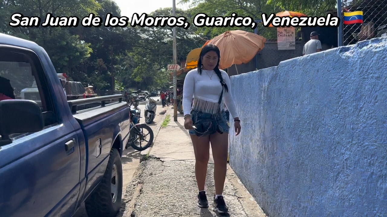 🇻🇪 Peaceful VENEZUELA, walking in SAN JUAN DE LOS MORROS #virtualtour #guarico #sanjuandelosmorros