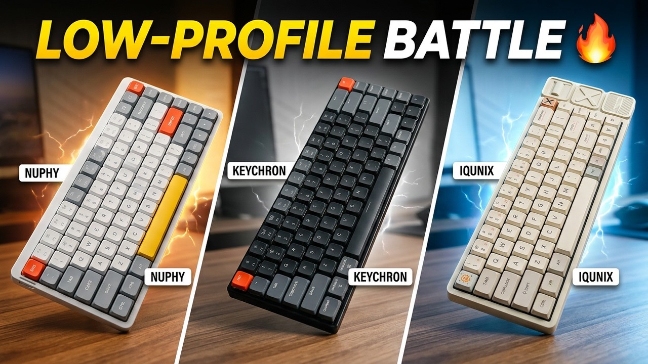 The Best Low Profile Keyboards of 2025 💥👈
