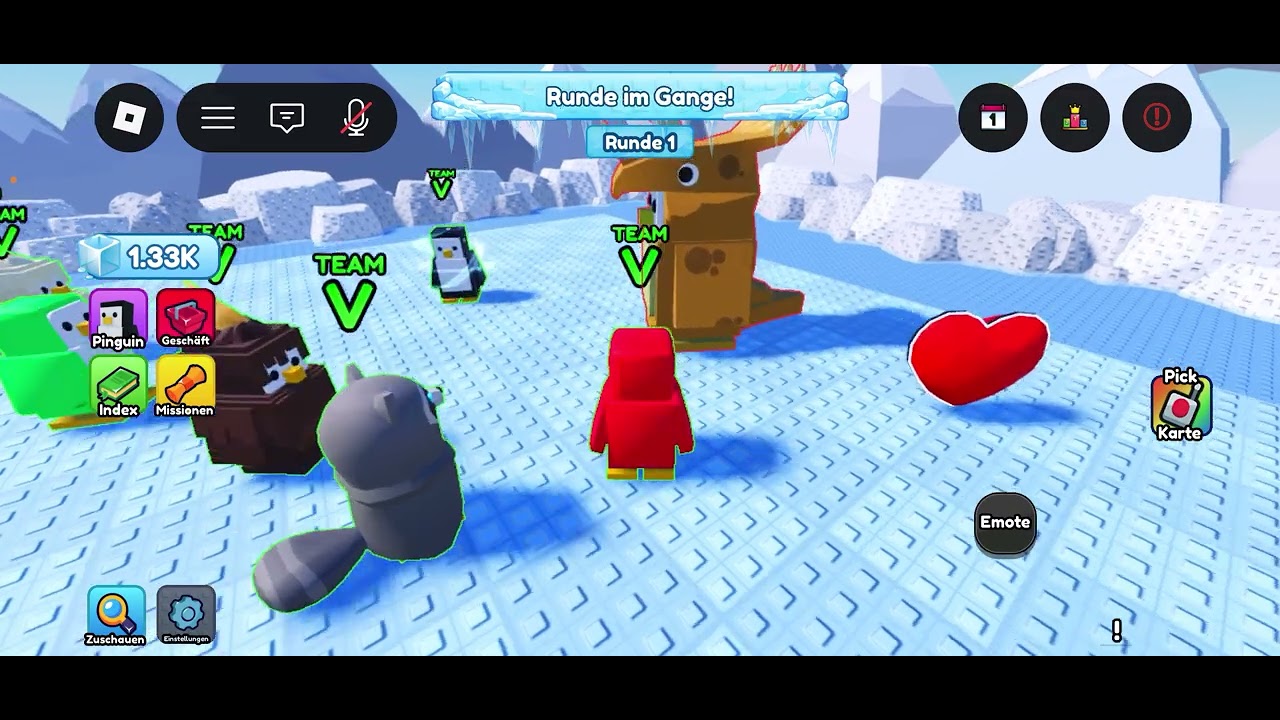 Heute spielen wir Knokout 