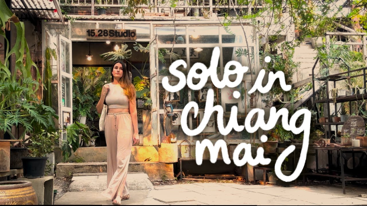 chiang mai vlog 💌 Baan Kang Wat Artist Village, Board Games Café, Condo, Thai Restaurants 🥘