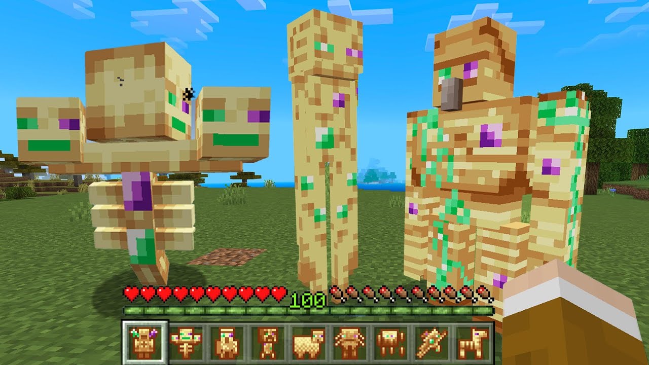 Minecraft 不死生物！路上遭遇『不死圖騰生物』的世界生存，擊殺就能獲得最強能力圖騰！