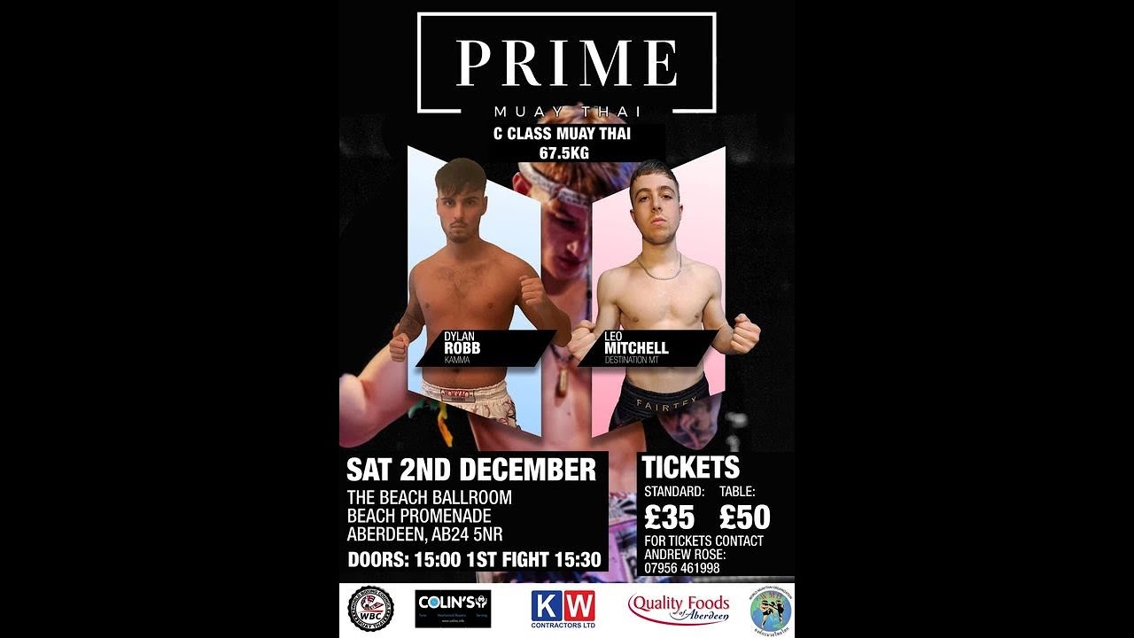 Dylan Robb Vs Leo Mitchell