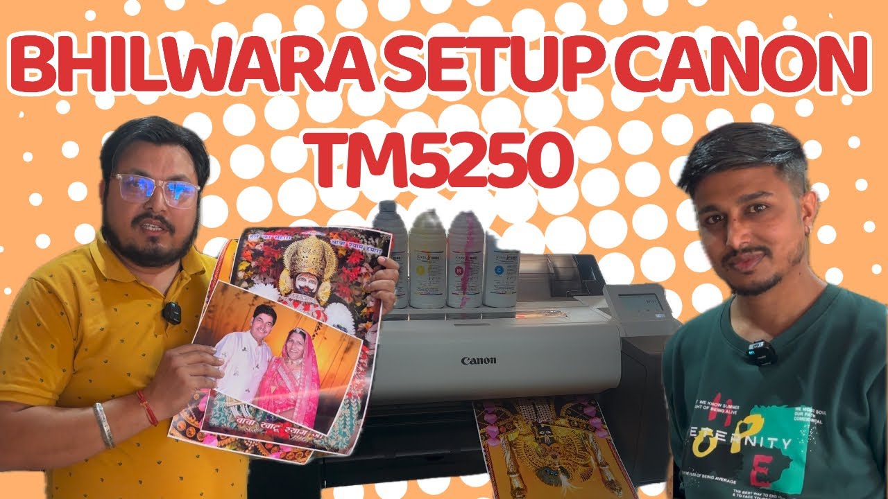 #2026 Canon TM5250 Formulated Dye Combo Bhilwara | 9971398006 | NI Digital Solutions #canon #printer