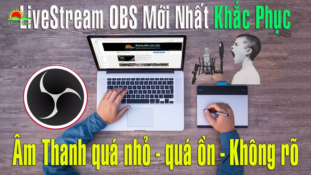 Hướng Dẫn Chi Tiết Chỉnh Âm thanh To Rõ lọc Tạp âm khi Livestream OBS