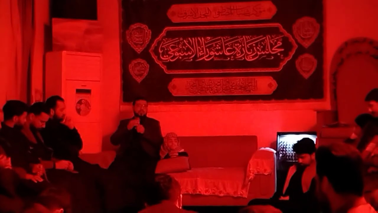 الشيخ علي صافي الكعبي / شهادة الامام الكاظم ع /النجف الاشرف. 