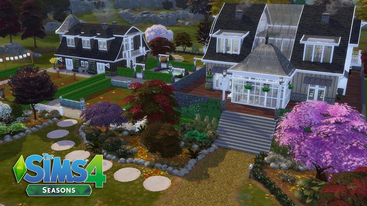 The Sims 4 - The Flower Farm 2/2(House Build)