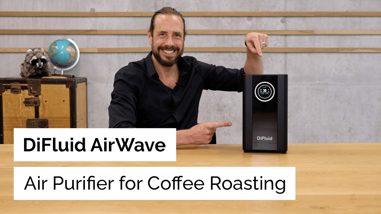 Обзор DiFluid AirWave: наконец-то дымовой фильтр для небольших кофеобжарочных машин!