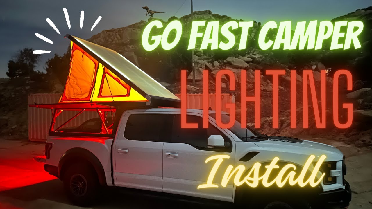 Go Fast Camper Lighting (Upper & Lower) Matt Gecko LED Kit Install