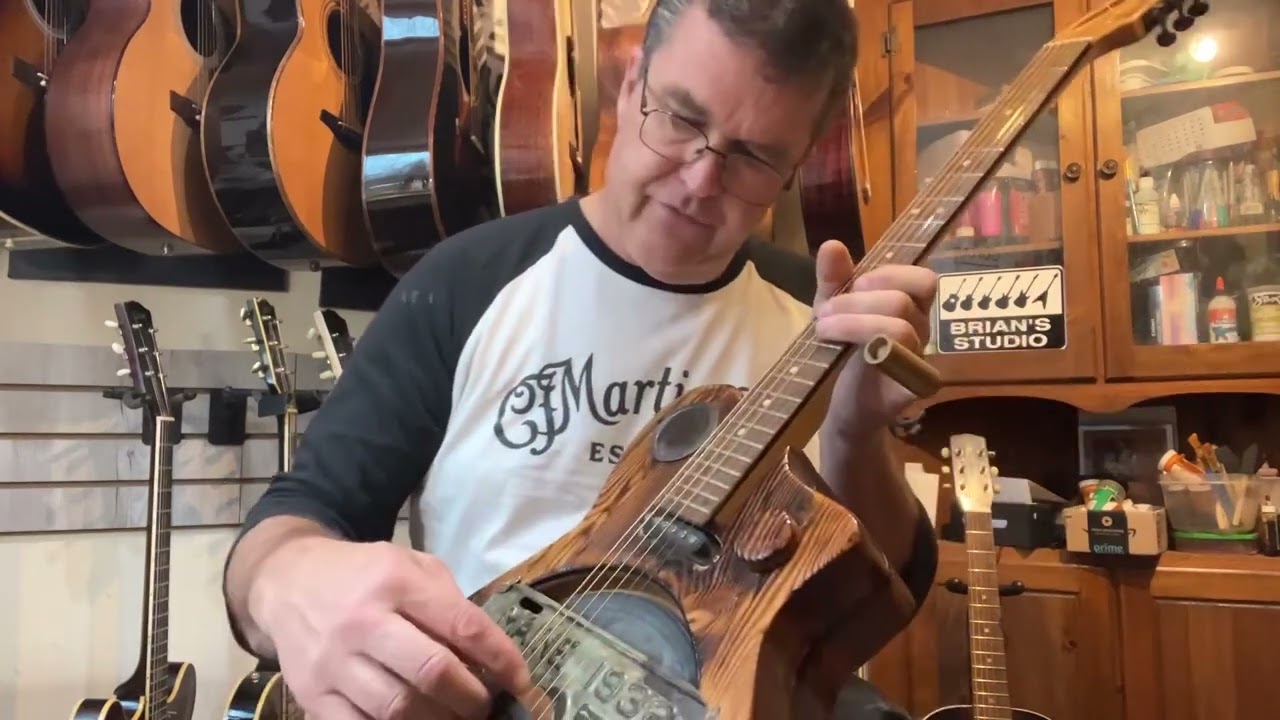 McFarland Barnwood Baritone Resonator DEMO