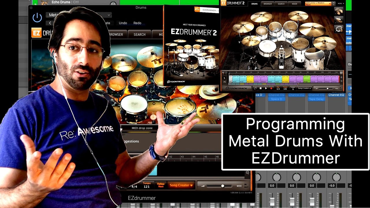 Programming Metal Drums With EZDrummer